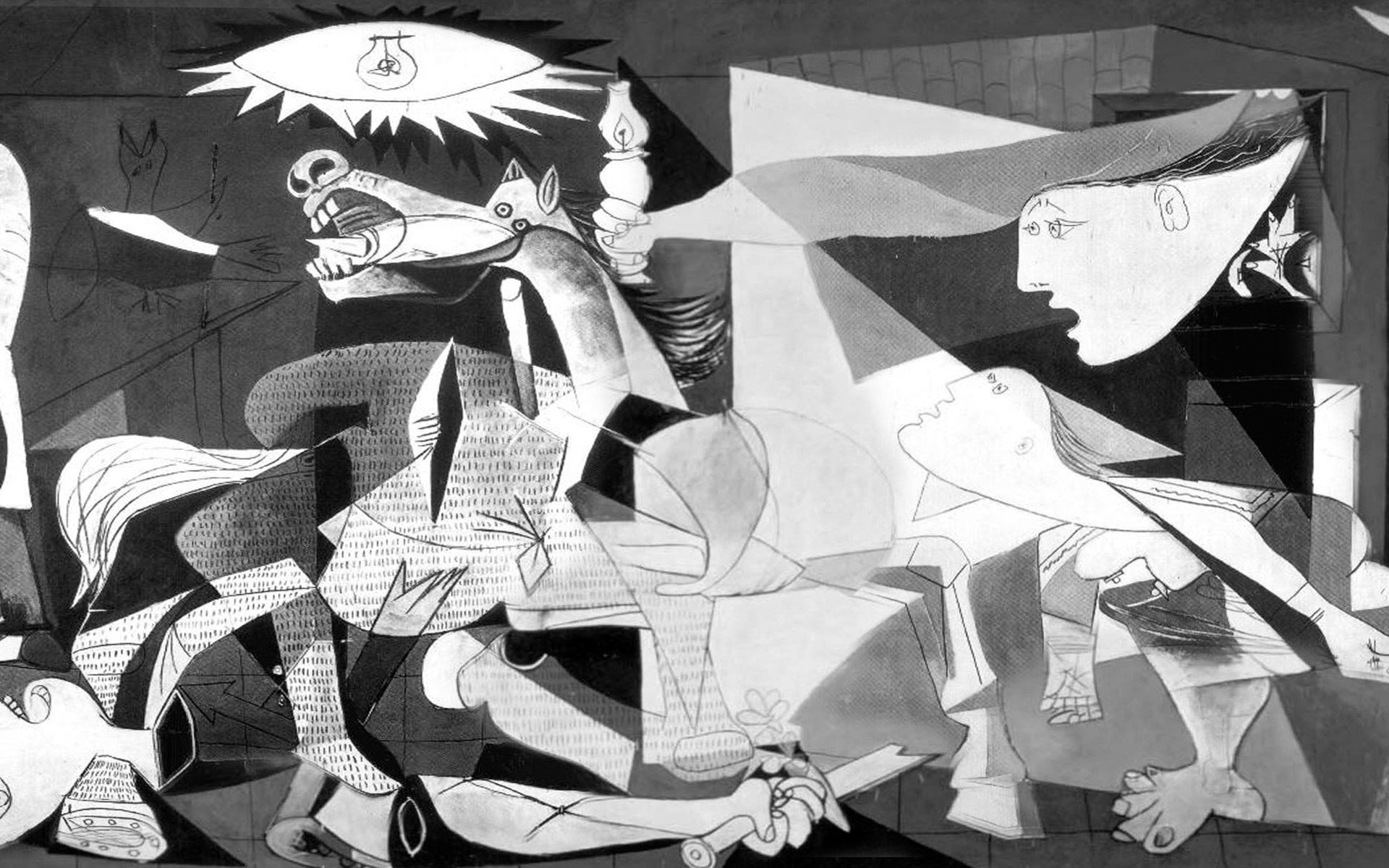 Picasso S Anti War Painting Guernica Celebrates 80 Years In Madrid   Guernica 1920x1200 