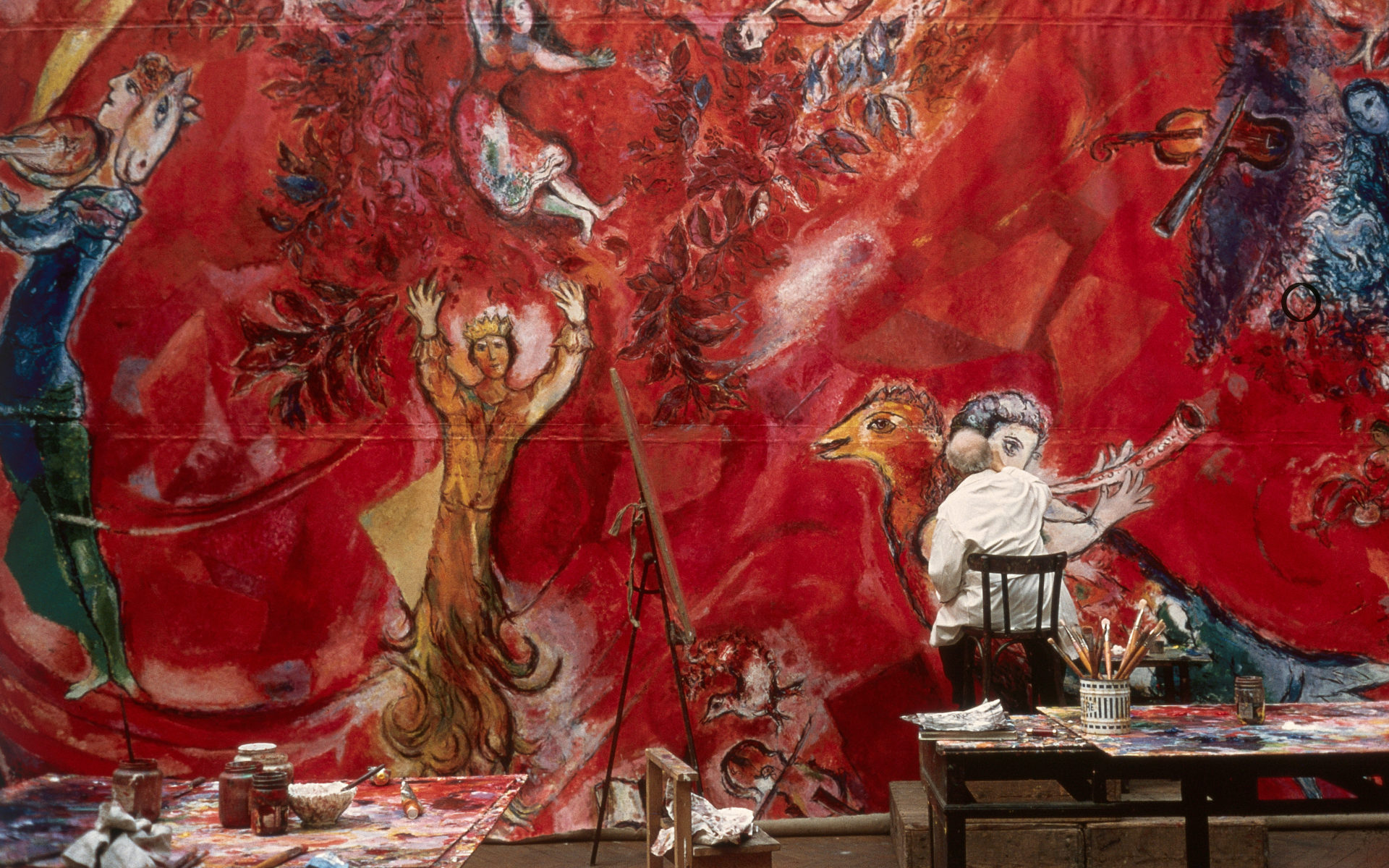 Marc Chagall Takes Center Stage With Fantastical Costumes And Set Design At Lacma Galerie