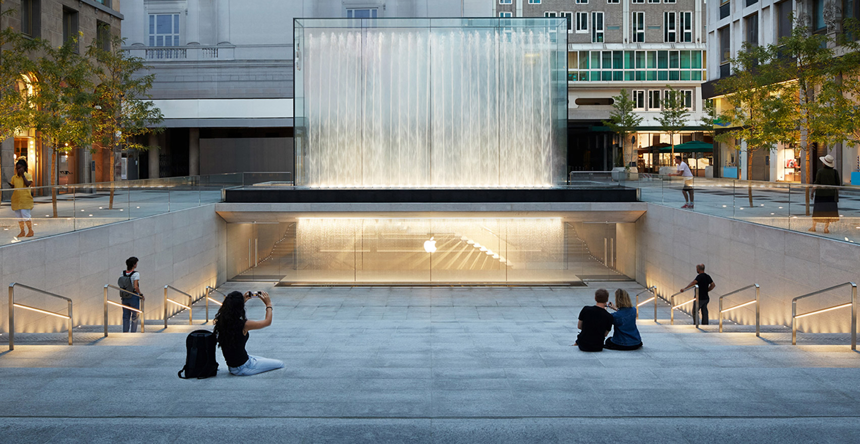 Designer depicts Apple Stores from around the world in different