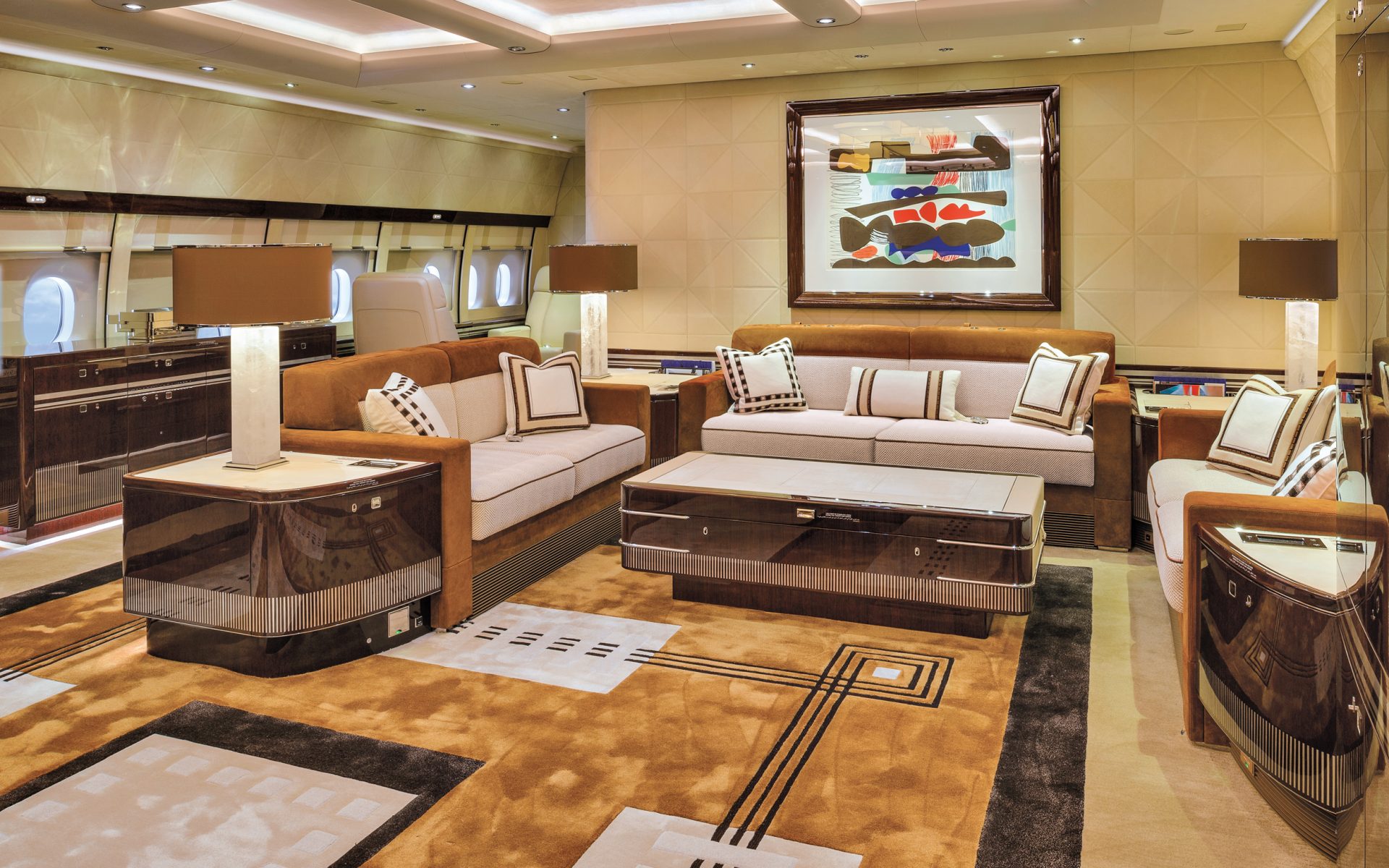 Tour An Ultra Luxurious Boeing 747 Crafted By Alberto Pinto