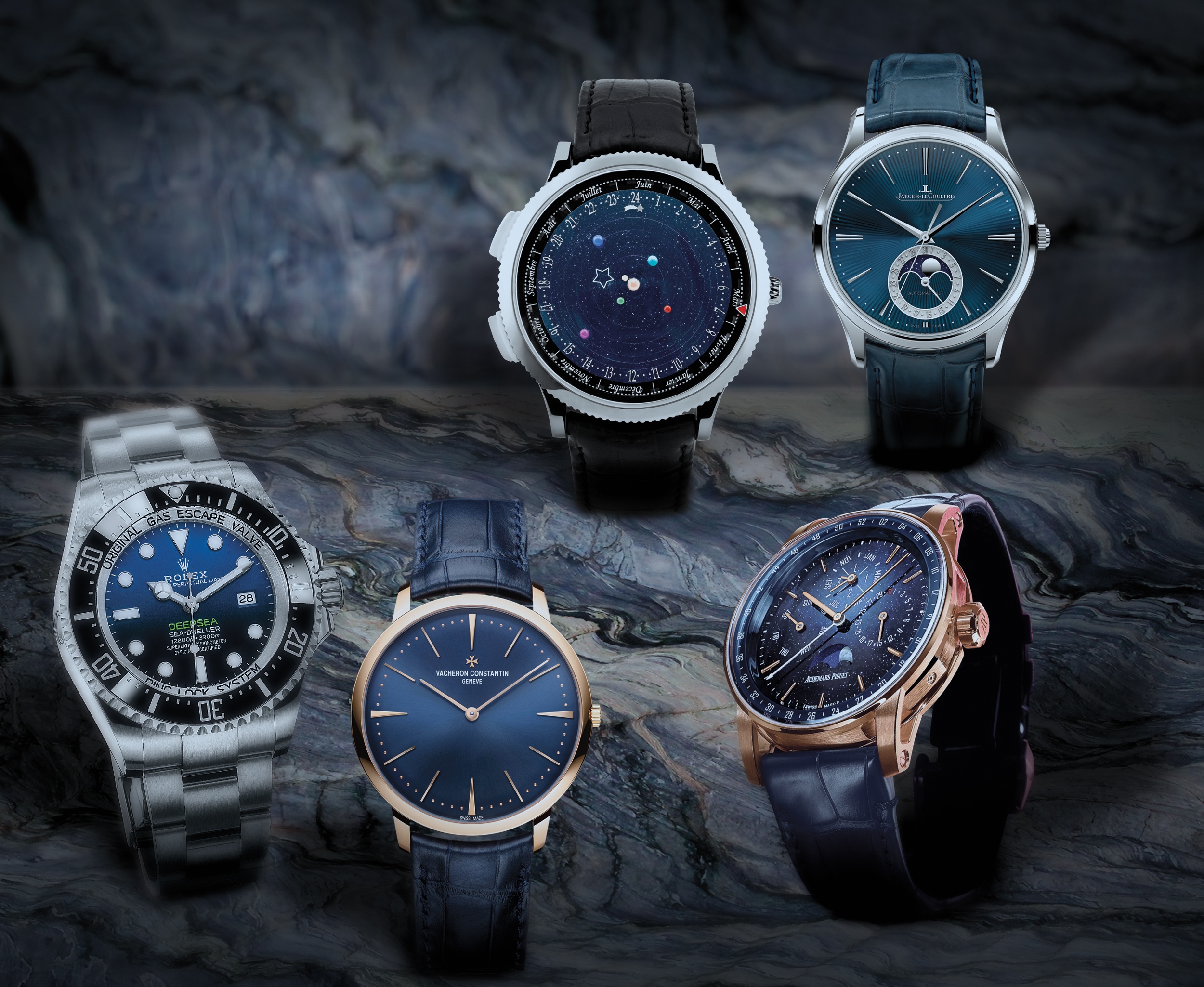 Luxury discount blue watches