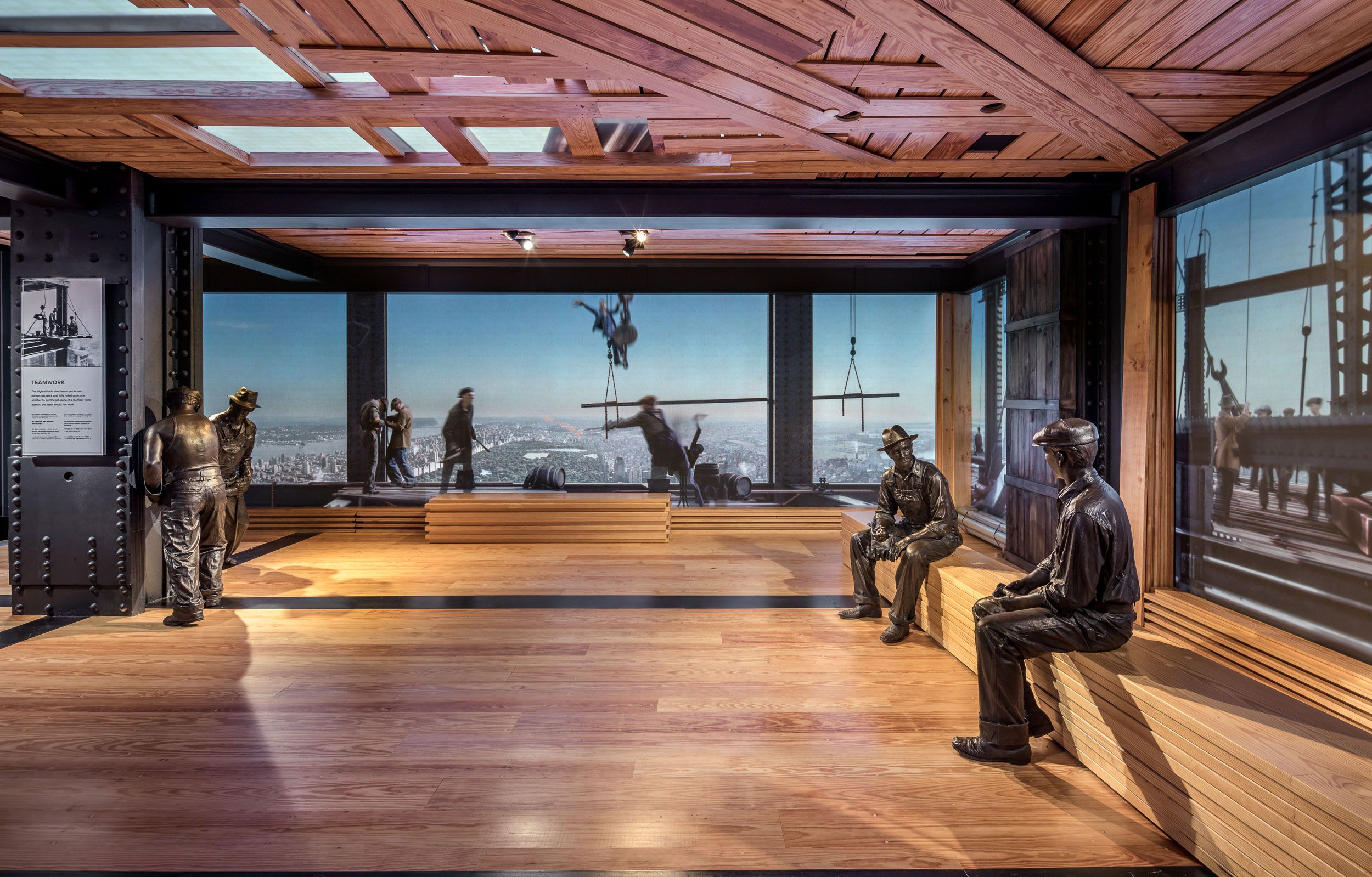 The Empire State Building S New Immersive Galleries Trace