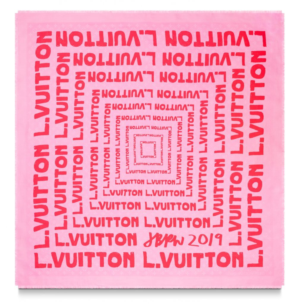 Jonas Wood x Louis Vuitton Textile Collection