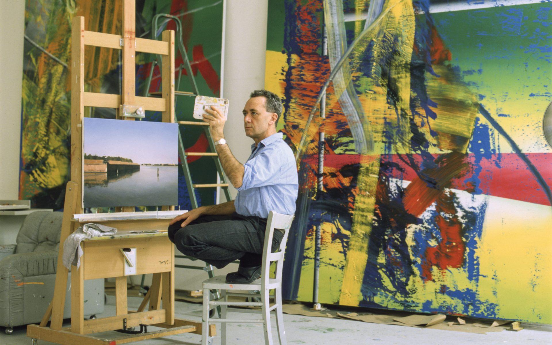 Life of Gerhard Richter, Abstract Artist