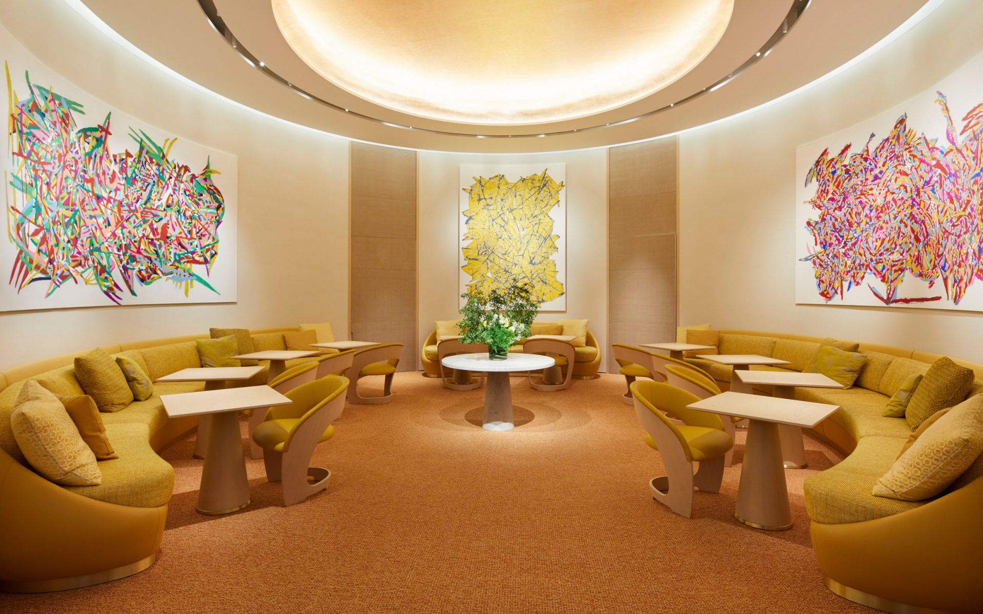 Inside Le Café V, Louis Vuitton's invite-only restaurant in Osaka