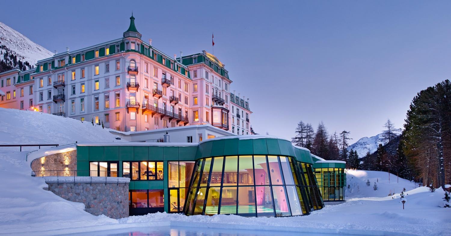 Discover the unique charm of Louis Vuitton Yurt in the snowy St. Moritz