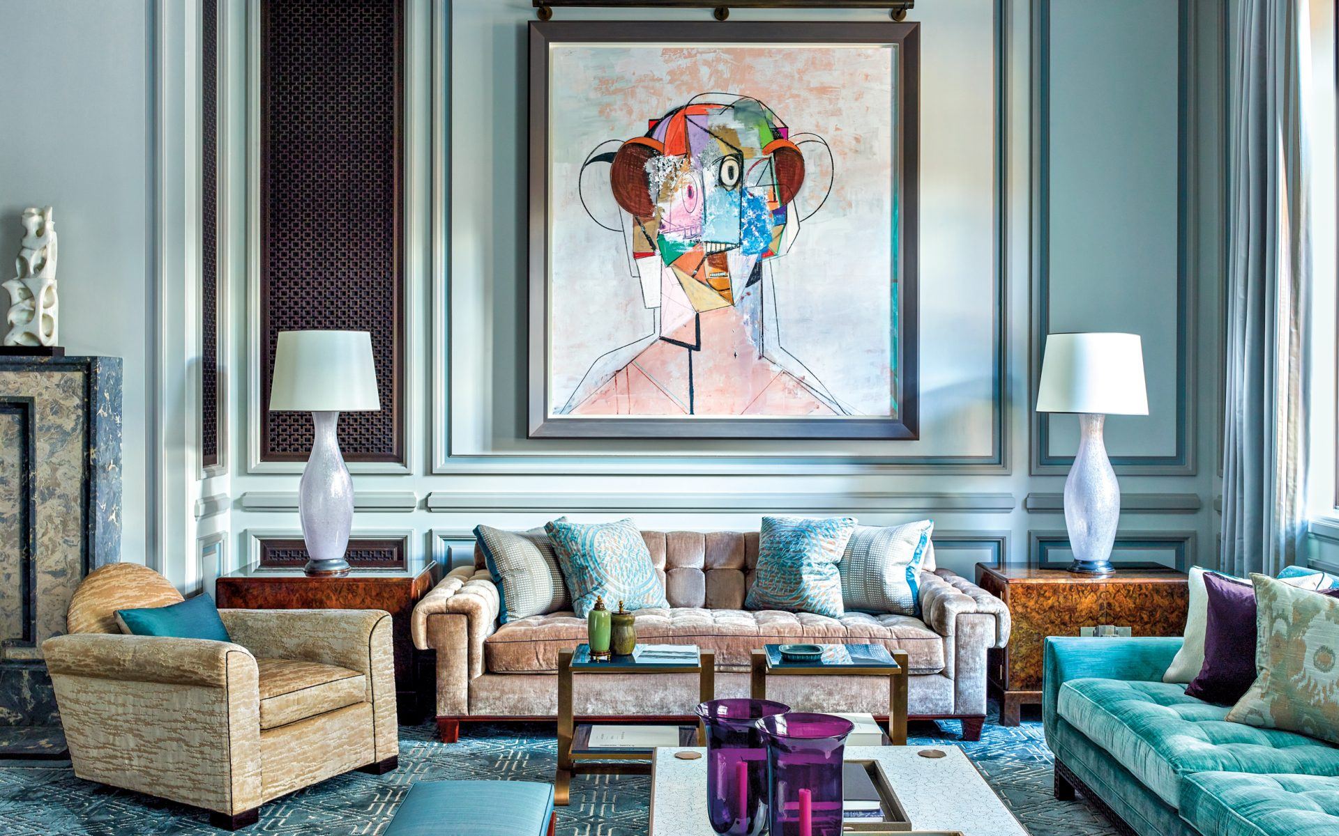 steven gambrel living room