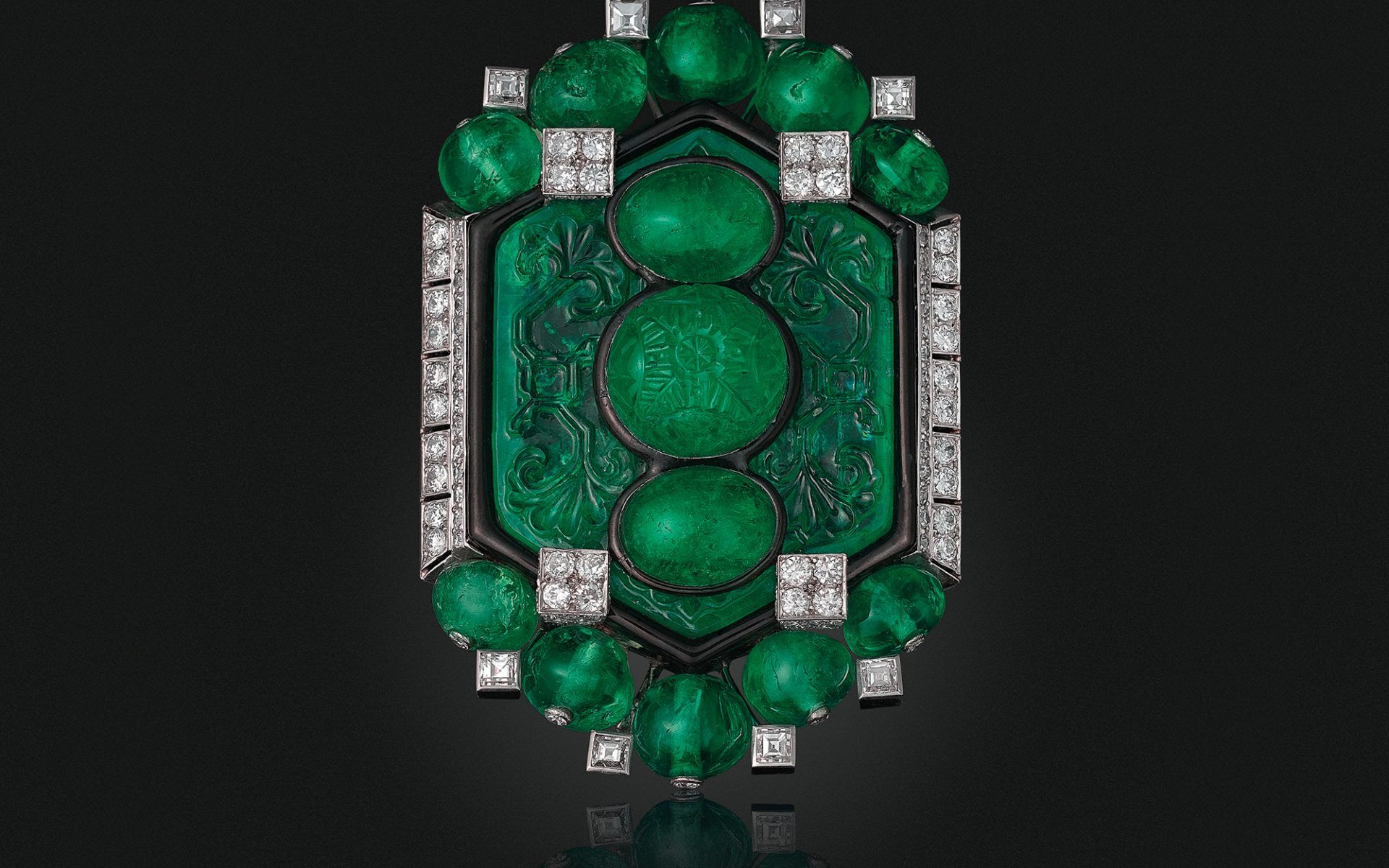 Emerald Brooches For Sale 2024