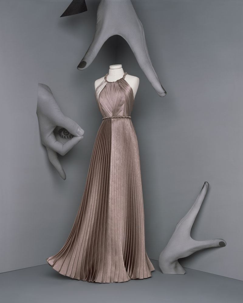 Dior store satin dress