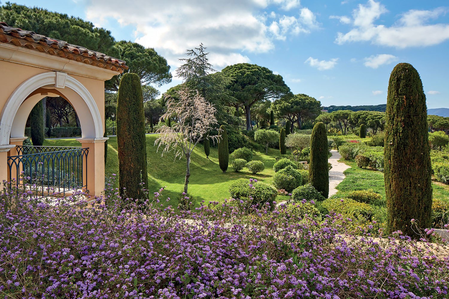 Château de la Messardièr, one of St. Tropez’s most renowned hotels.