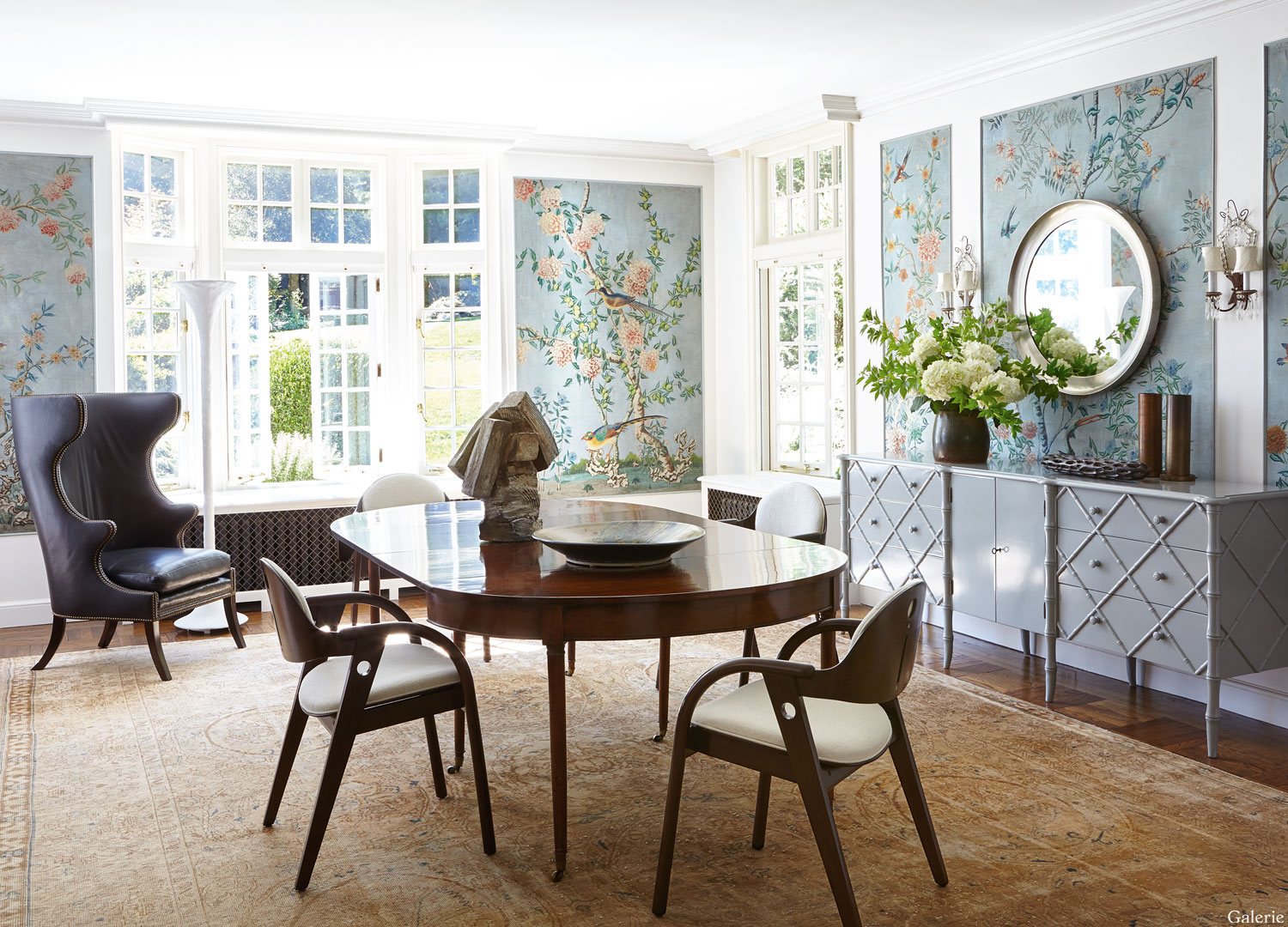 The Most Artful Dining Rooms from the Galerie Archives - Galerie