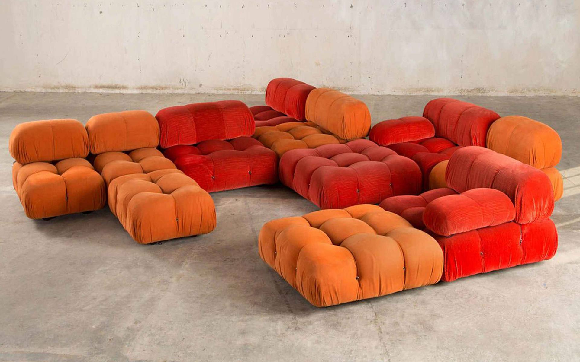 Mario bellini 2024 camaleonda sofa