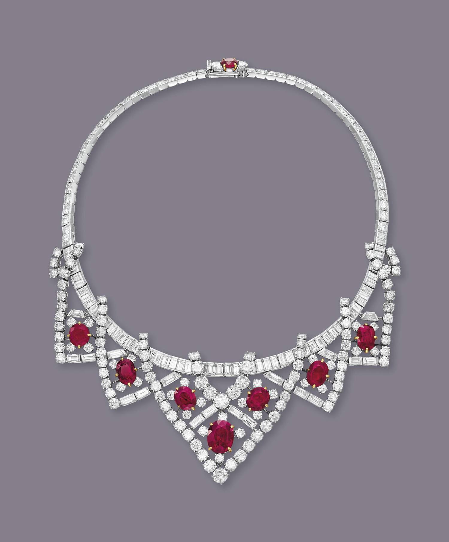 cartier ruby necklace price