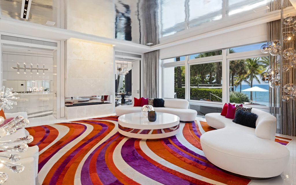 Fashion Designer Tommy Hilfiger's Vibrant House in Miami