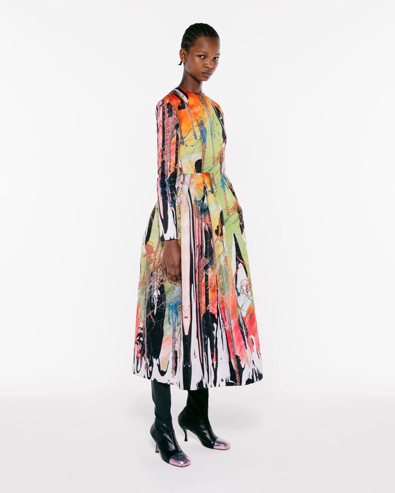 Christopher Kane Unleashes the Glitter in New Art-Inspired