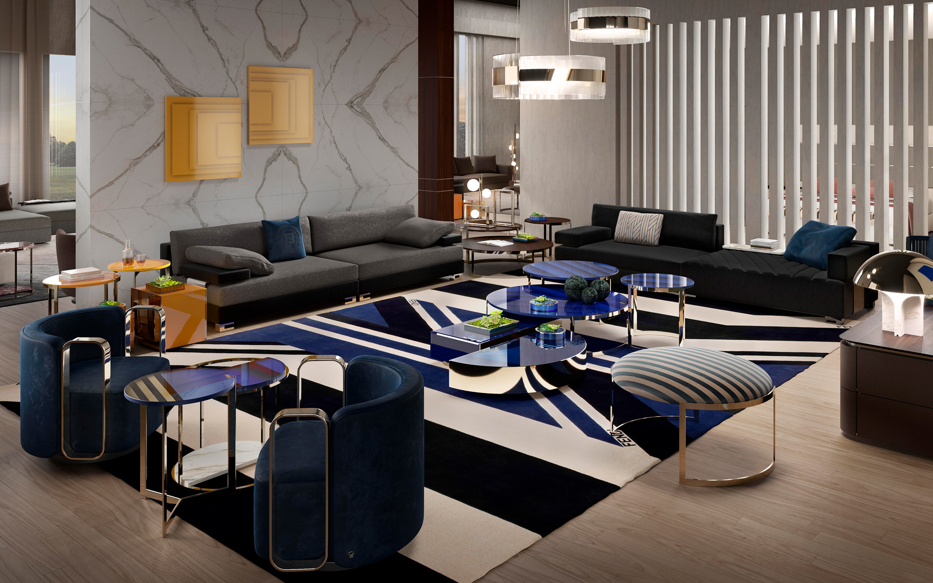 Luxury Living Group Launches Collections for FENDI Casa, Bentley Home   Trussardi Casa | Galerie