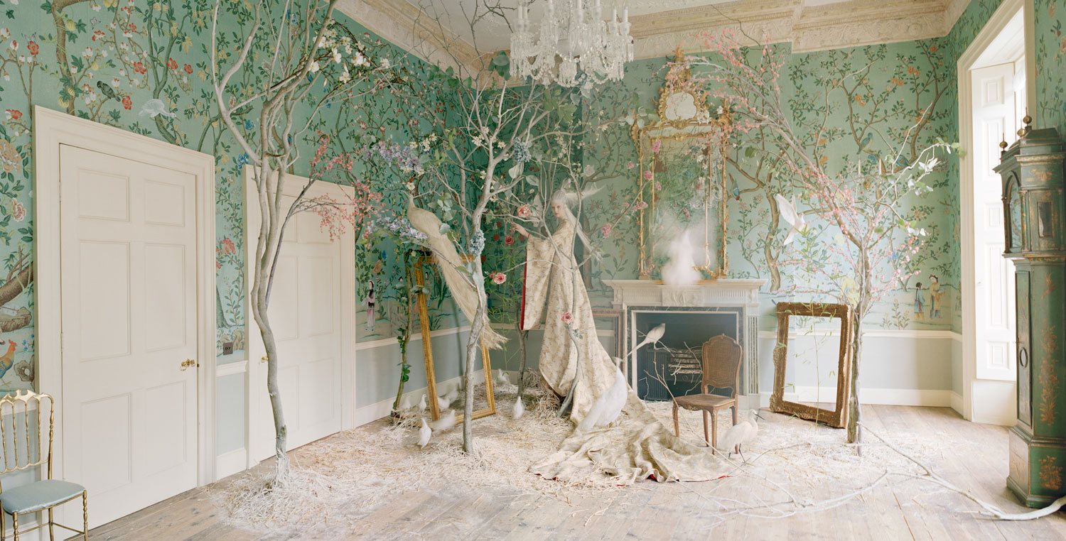 de gournay hand painted wallpaper