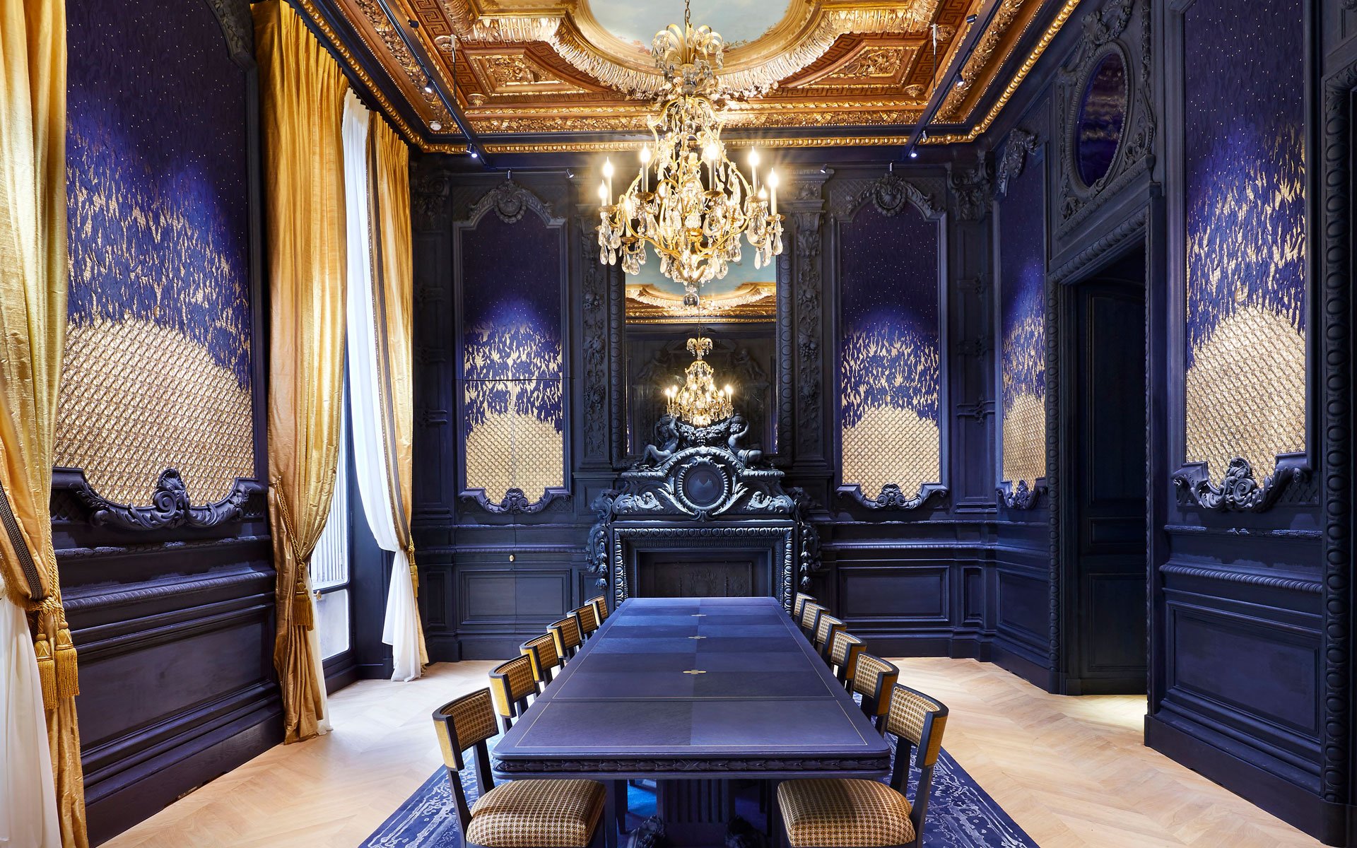 Inside Chaumet's Revamped Parisian Flagship: Tiara-Filled Walls