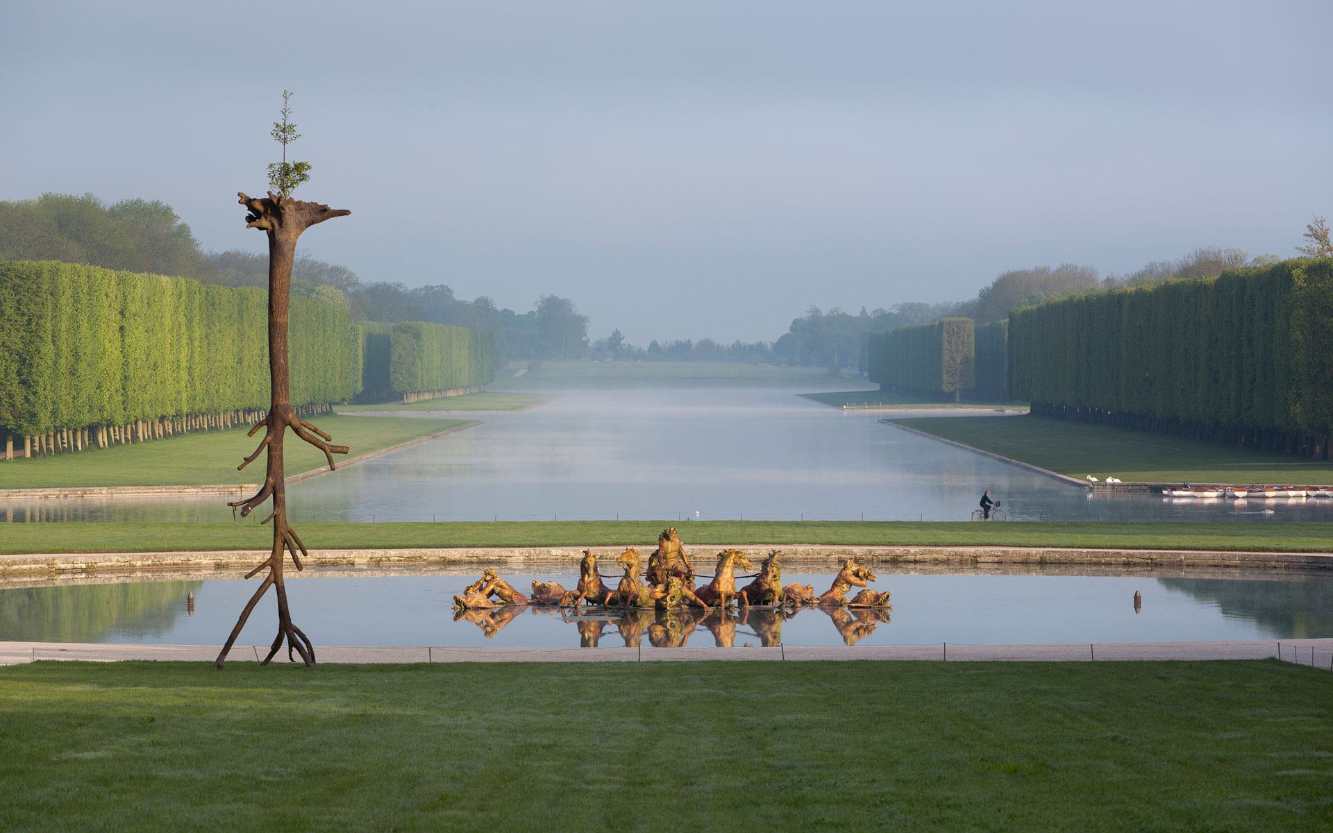 Versailles From Louis XIV To Jeff Koons Book in Yellow - Assouline