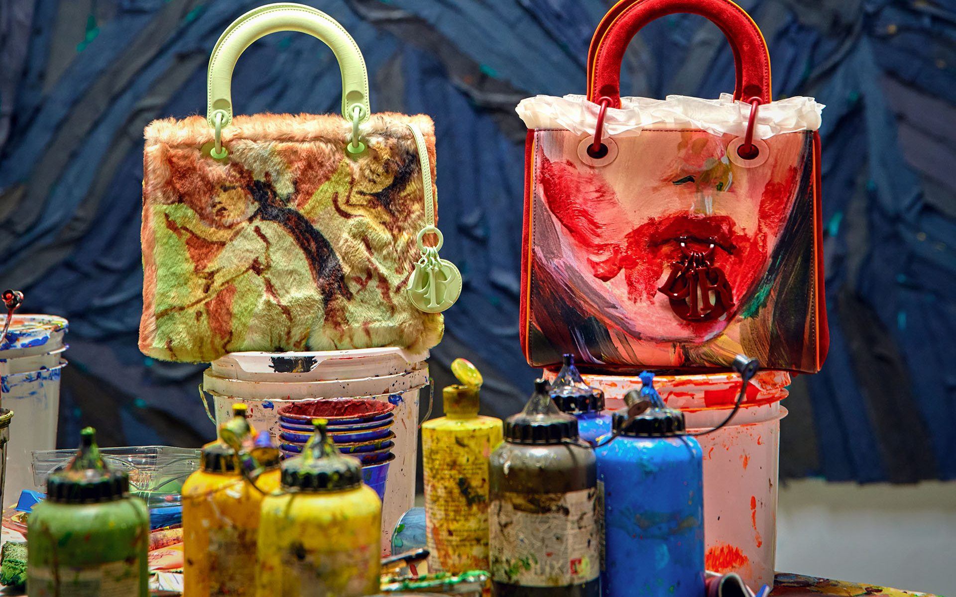 7 Artists Design Lady Dior Bags - Dior Lady Art Artist Collaboration