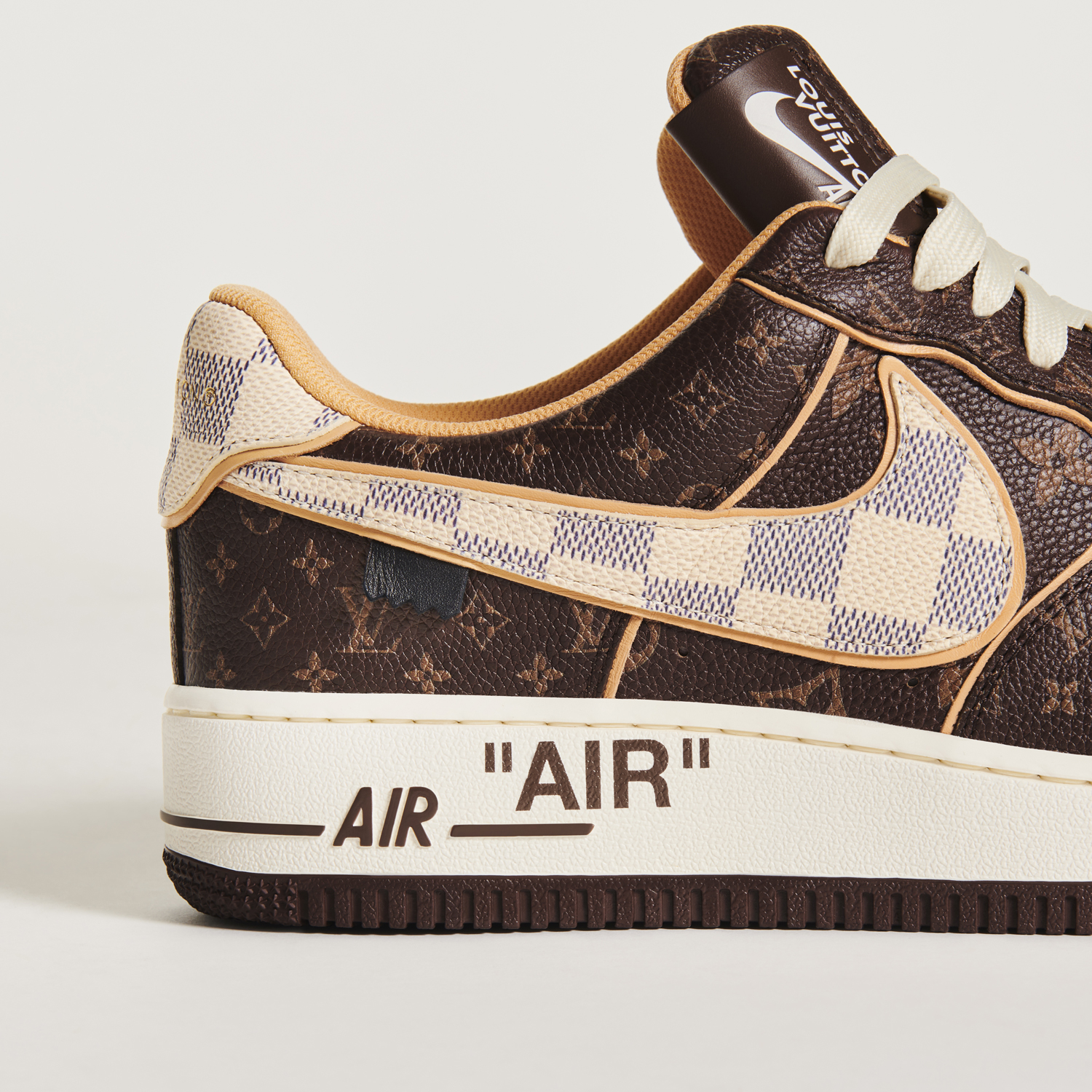 Virgil Abloh's Louis Vuitton x Nike Air Force 1s Set for Market Release