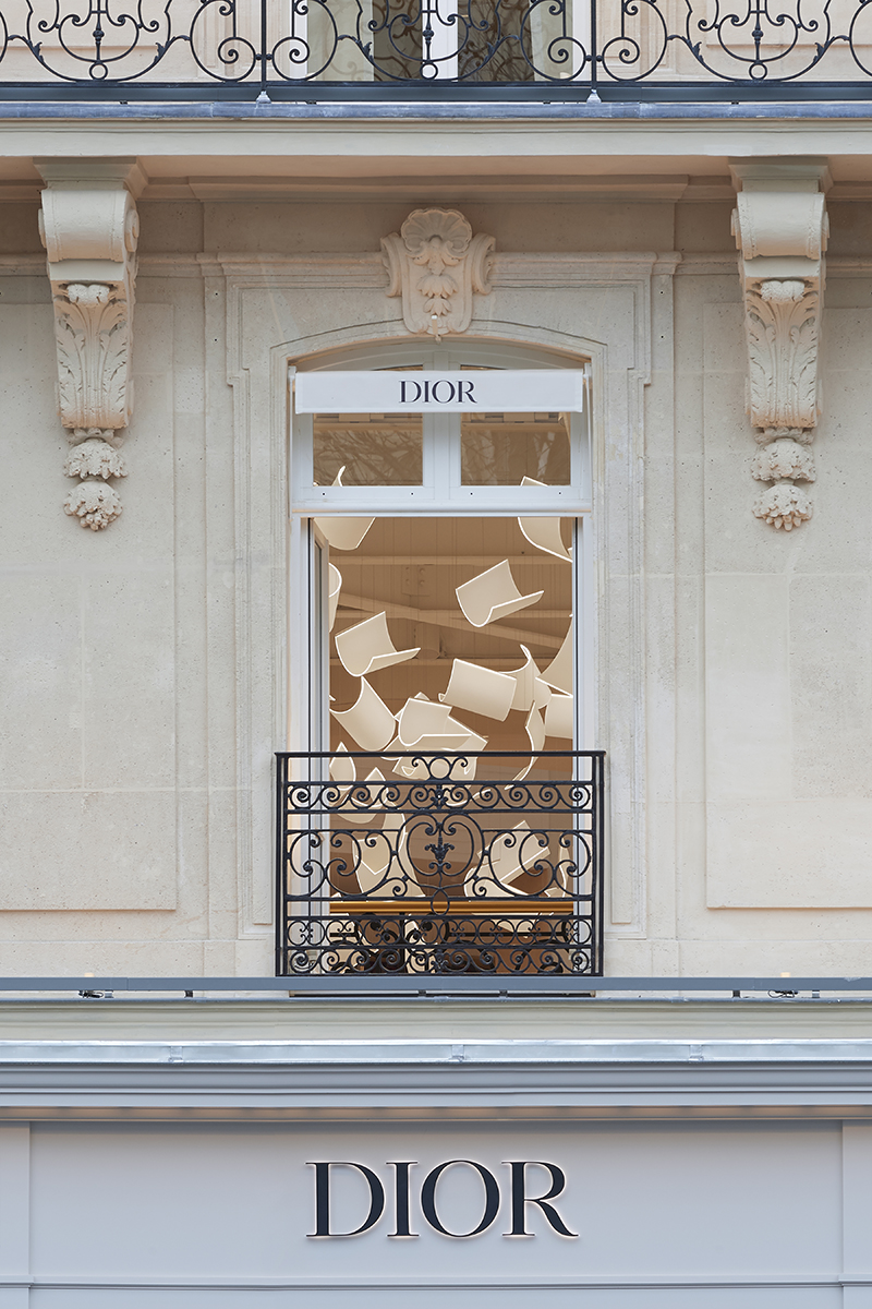 Peter Marino Architect Renovates a 3-Story Dior Boutique in Paris in 2023