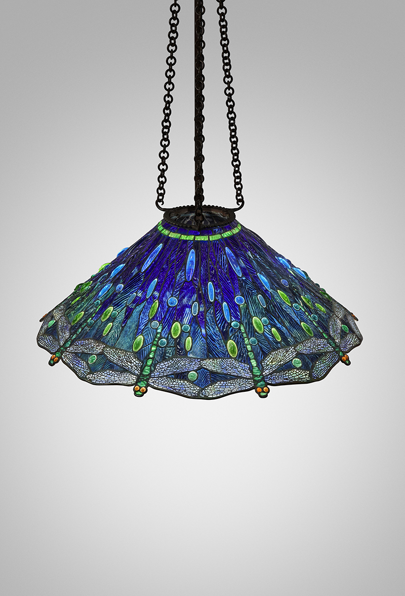 Sold at Auction: Louis Comfort Tiffany, DRAWING FOR A GLASS LAMP SHADE BY  LOUIS C TIFFANY