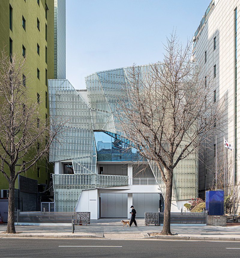 BCHO architects: louis vuitton, seoul