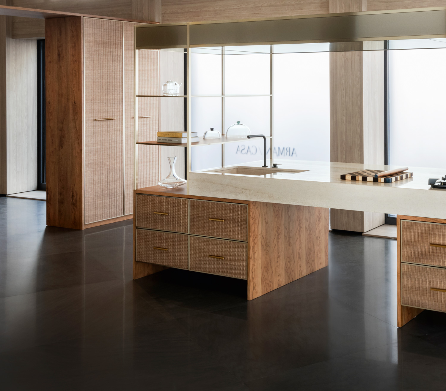 Armani Casa Unveils Limited Edition Kitchen Concept with Striking