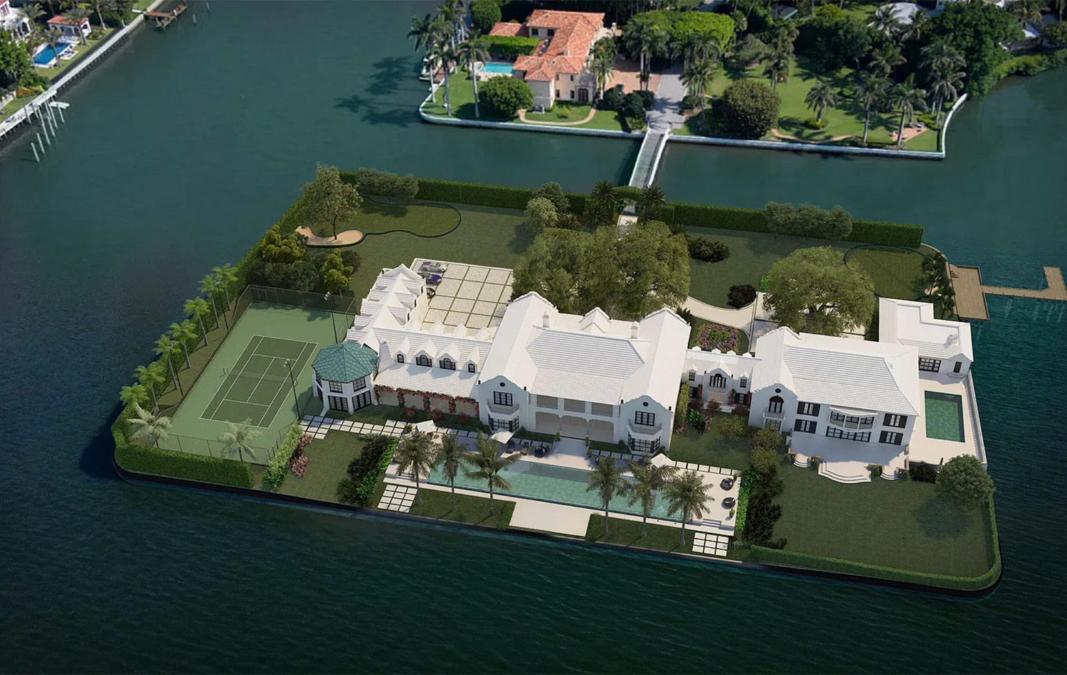 Palm Beach Real Estate: Private Island Listed At $218M, 40% OFF