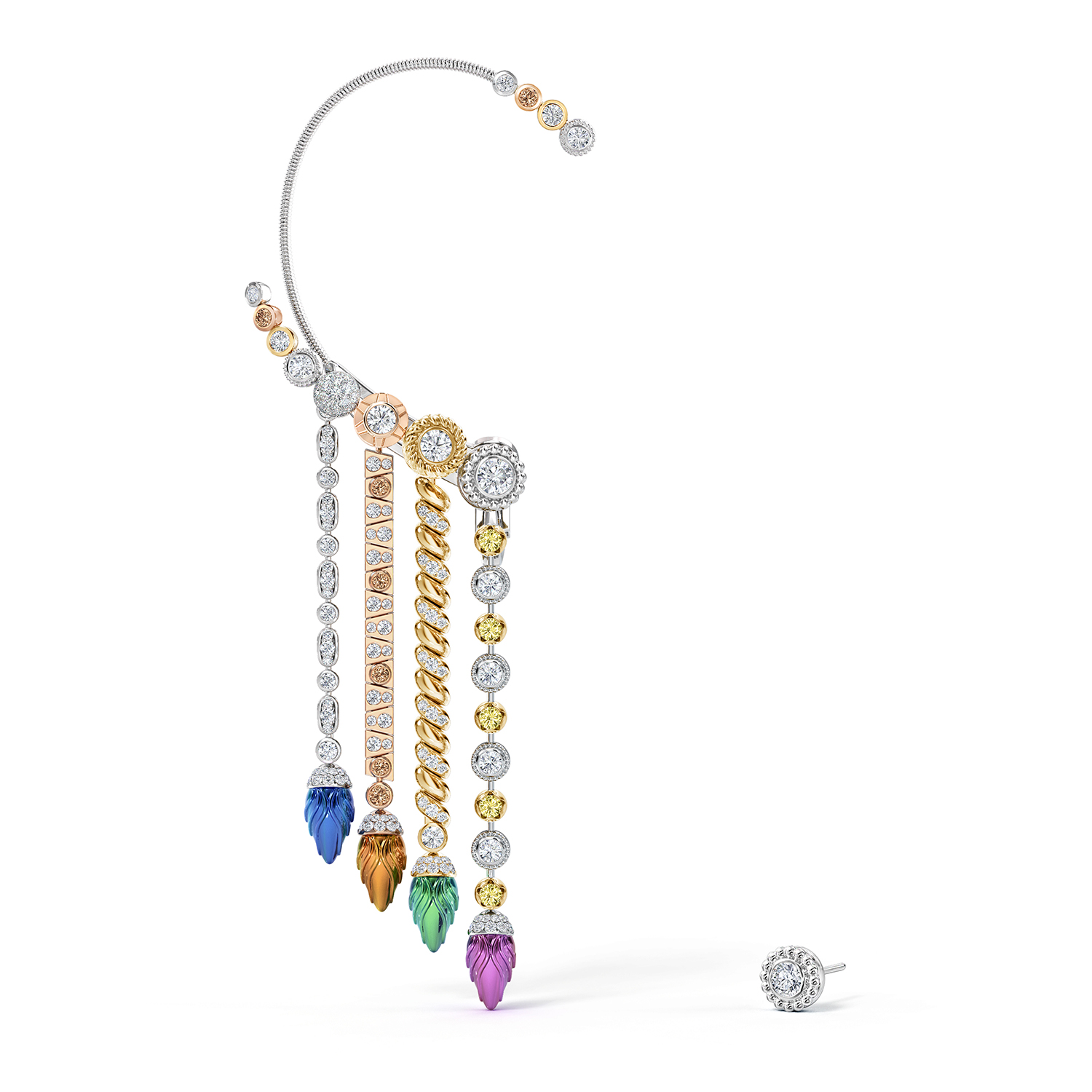 Yellow Diamonds Shine Bright At The Paris High Jewelry Previews