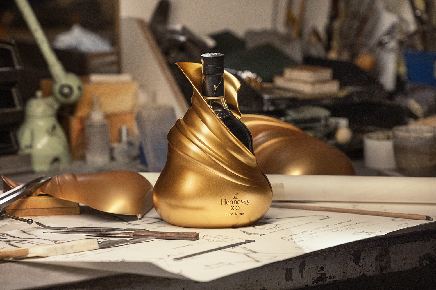 Kim Jones Designs a Striking Couture-Inspired Decanter for