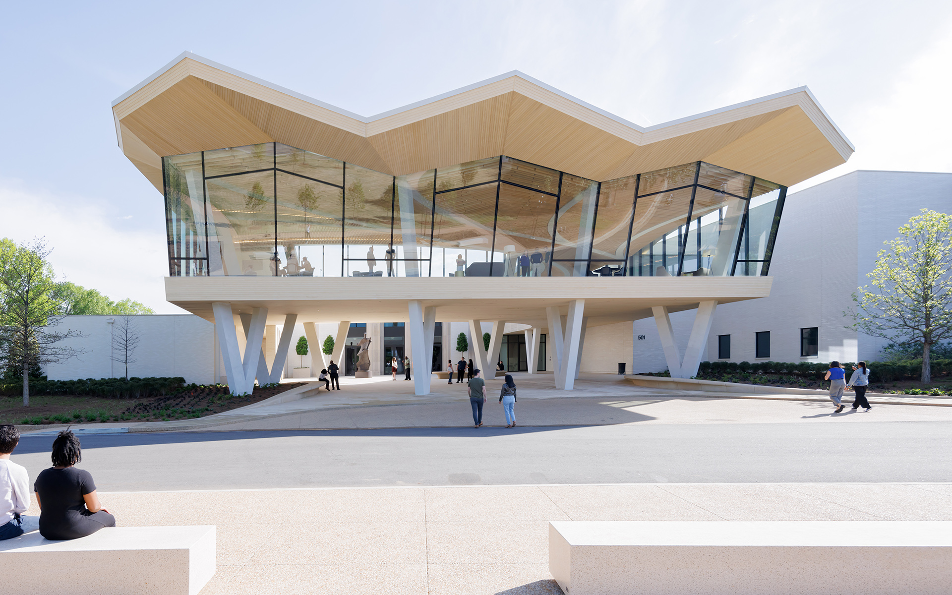 Studio Gang Reimagines The Arkansas Museum Of Fine Arts In Little Rock studio-gang-reimagines-the-arkansas-museum-of-fine-arts-in-little-rock