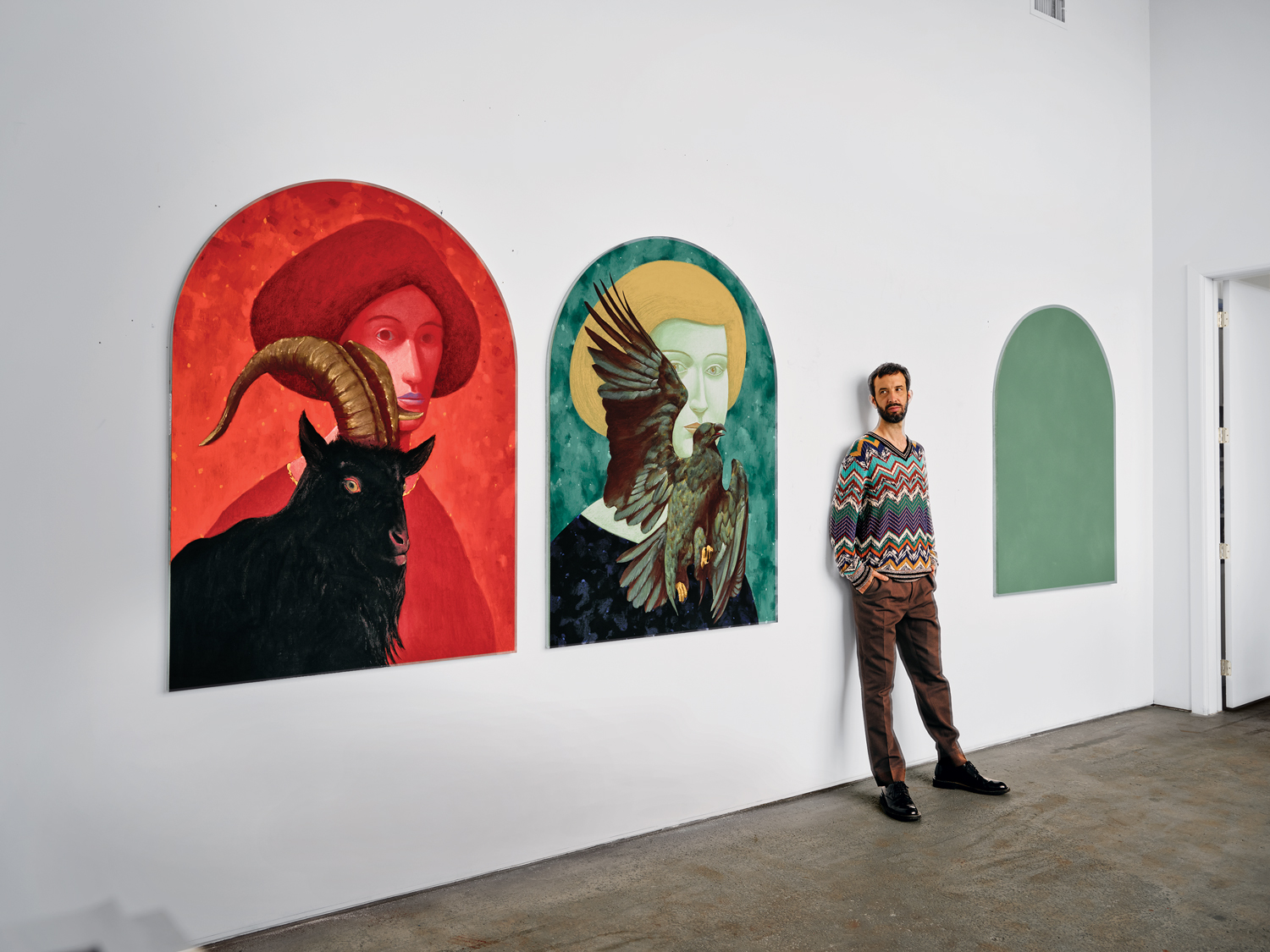 Artist Nicolas Party Opens the Door of His Brooklyn Studio - Galerie