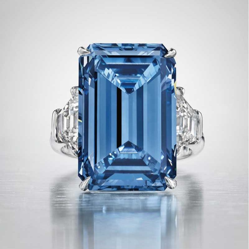 Auction of the Week: Stunning Blue Diamond Fetches $44 Million at  Christie's - Galerie