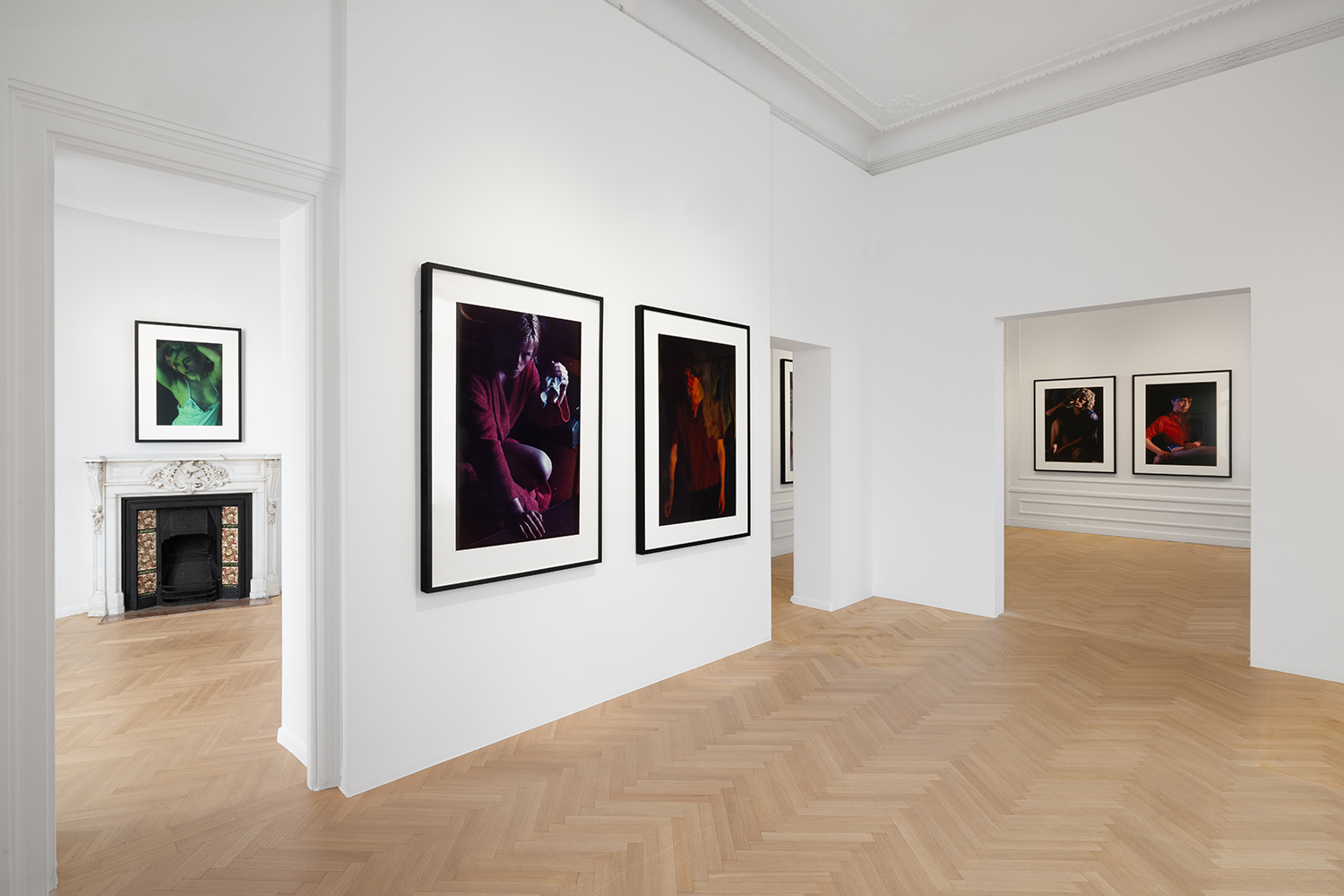 Installation view of 