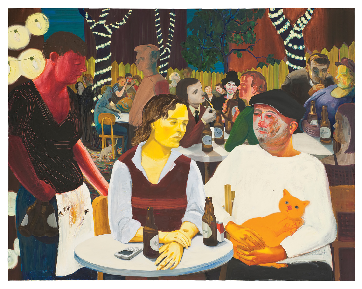 Nicole Eisenman, Beer garden with Ulrike and Celeste, (2009) is on the list of museum exhibitions to see this summer