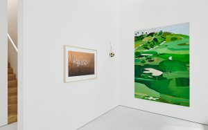 Installation view of "Art of the Olympics" at Gagosian Paris.