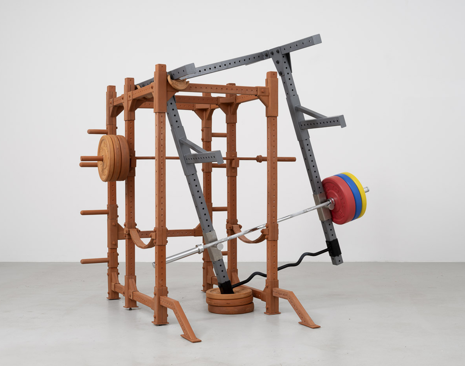 Matthew Barney, Power Rack / Iron Inversion, (2024).