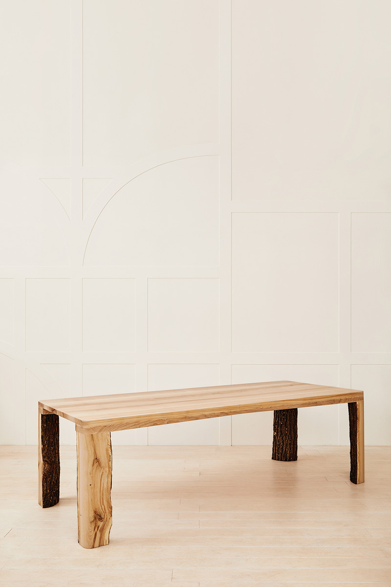 Quartered table by Sebastian Cox chosen by Kit Kemp