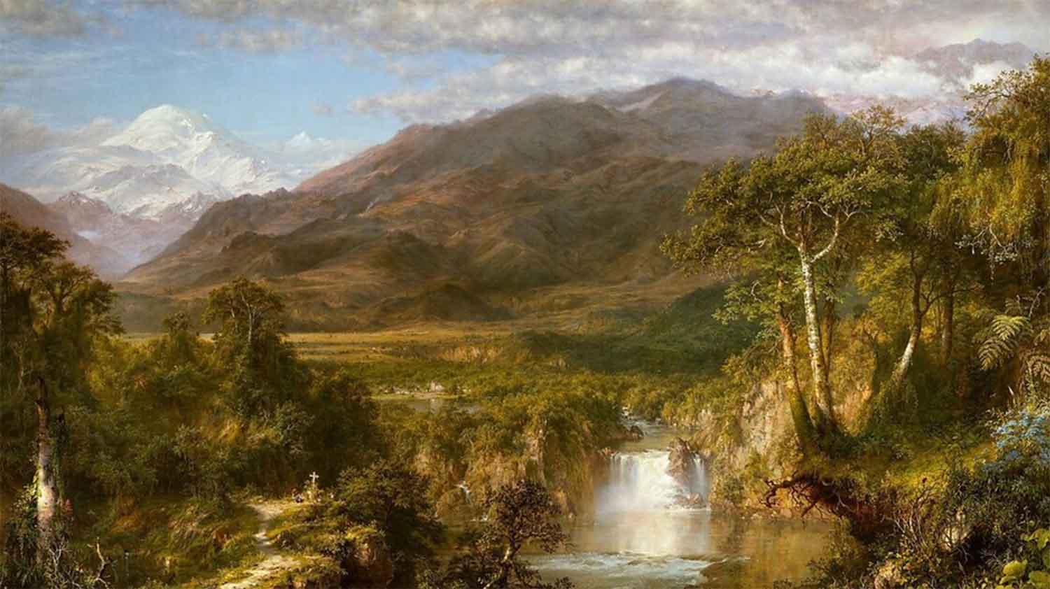 Heart of the Andes by Frederic Edwin Church (1859)