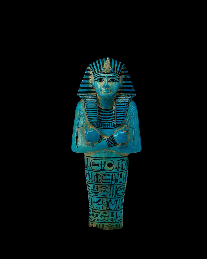 Shabti of Pharaoh Sety I from the 19th Century is on the list of museum exhibitions to see this summer.