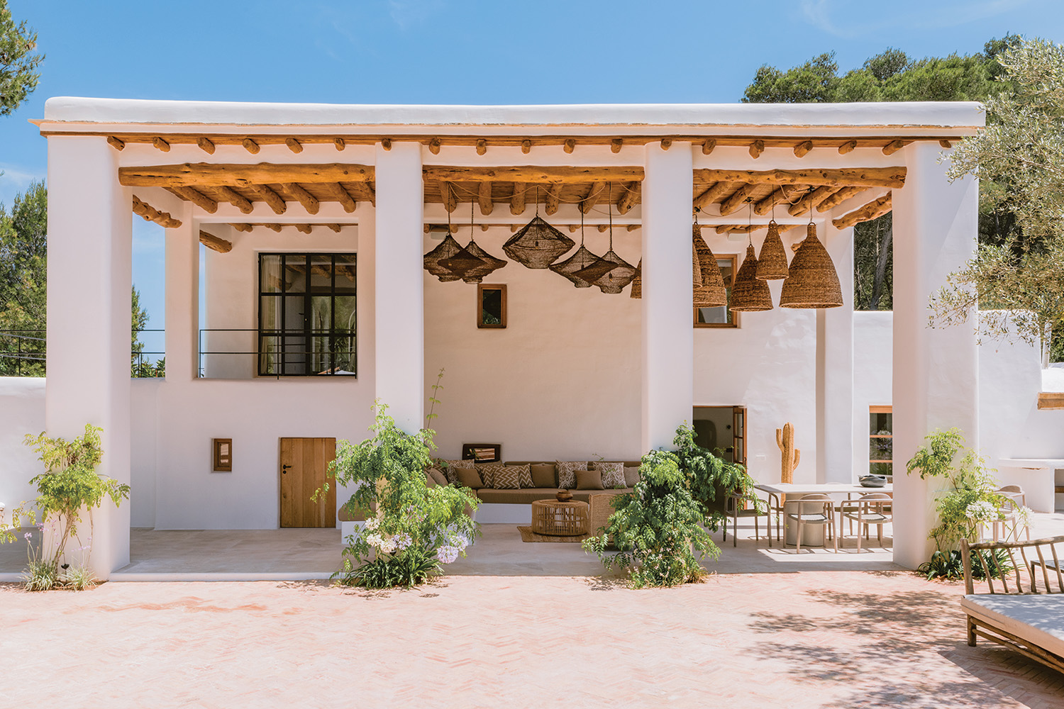 Domus Nova is marketing this five-bedroom finca just outside Ibiza Town for $5.4 million.