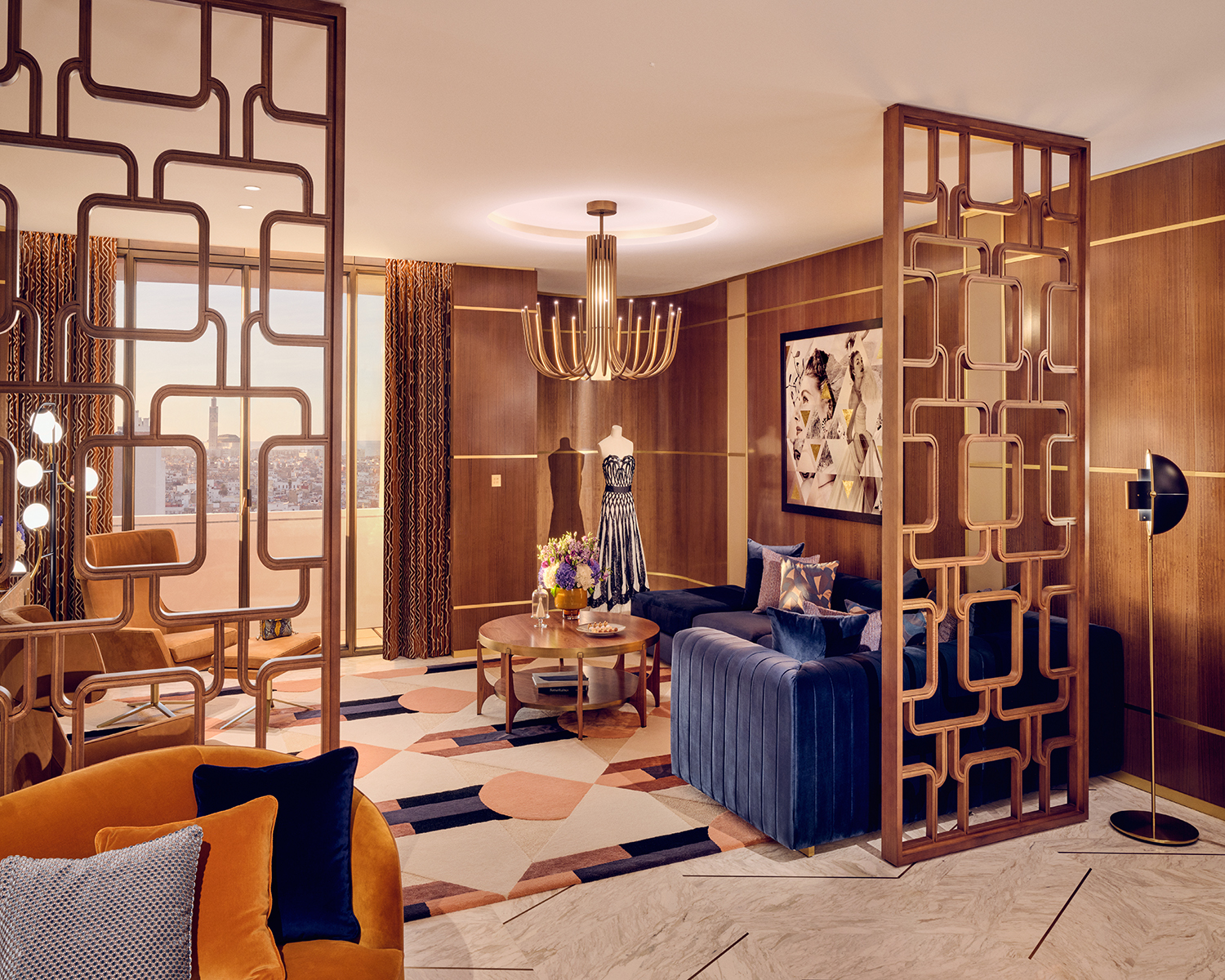 Themed apartment at Royal Mansour Casablanca