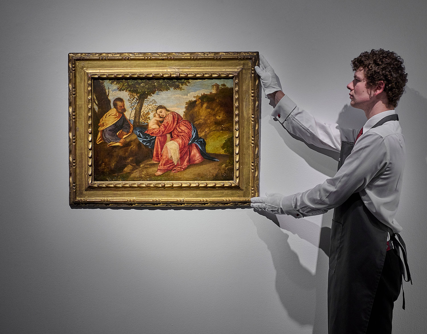 Titian masterpiece with Christie's Art Handler