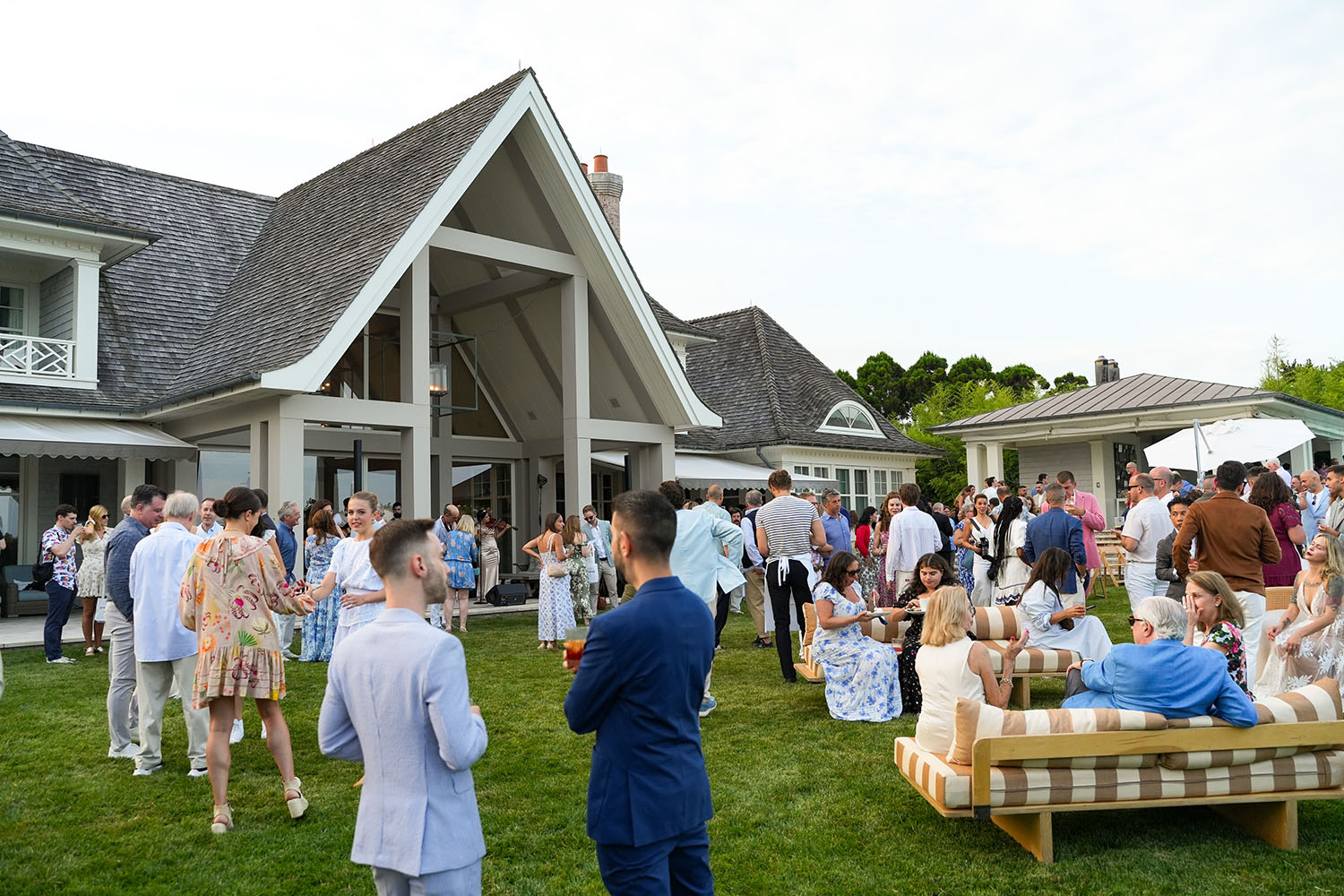 atmosphere at god's love we deliver event in the Hamptons