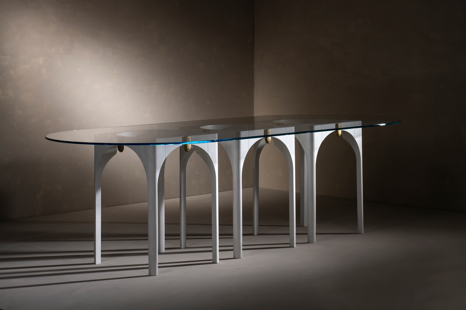 Met Arches dining table by Abner Henry.