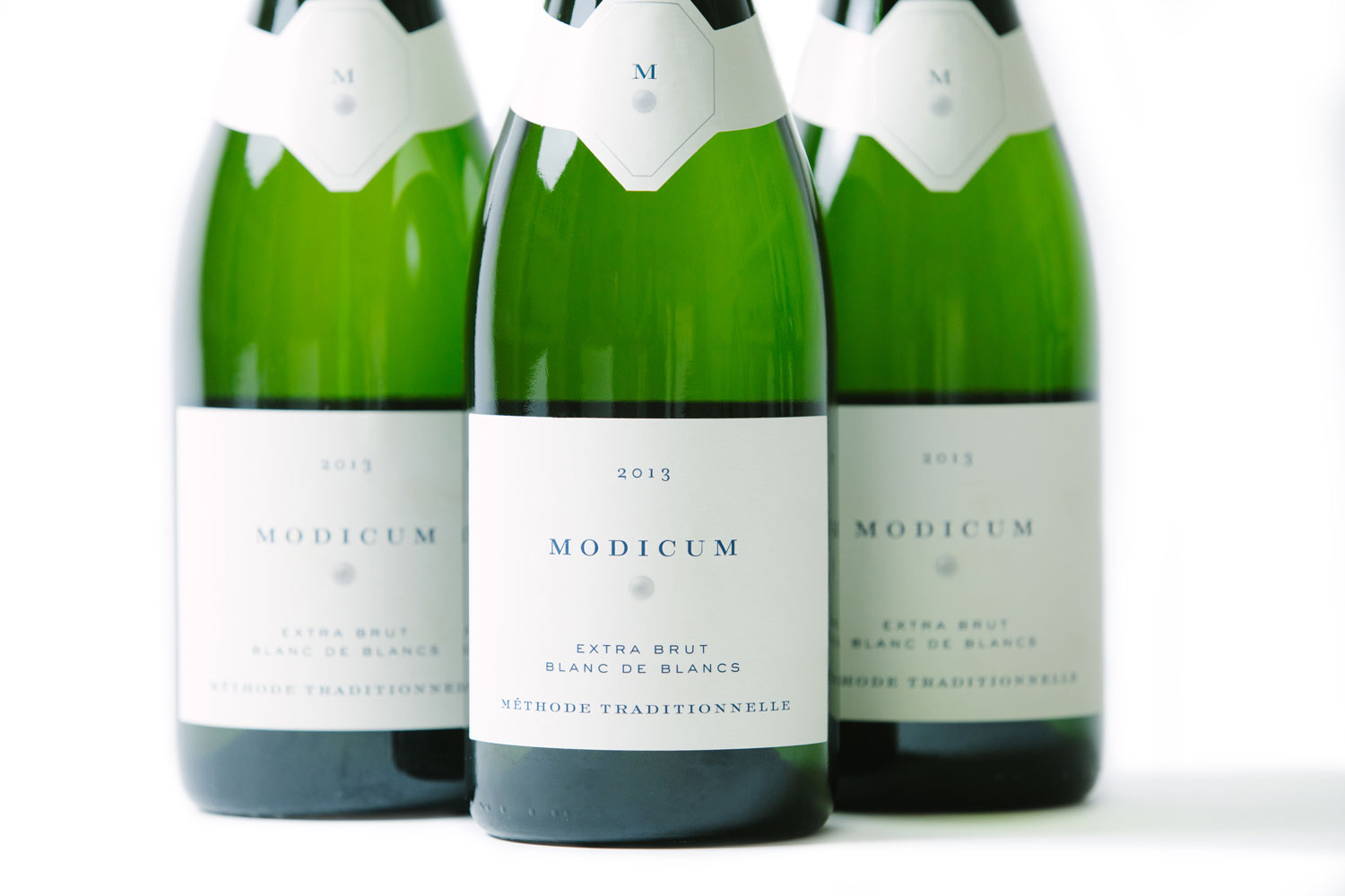 Thomas Keller pairs Modicum Blanc de Blanc with one The French Laundry's Oysters & Pearls.