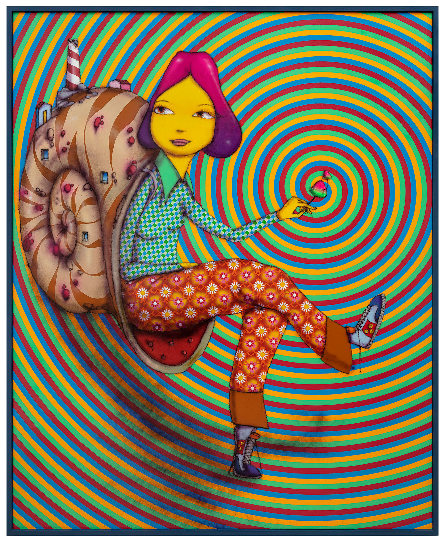 OSGEMEOS, The Dream Traveler, 2023 is on the list of must-see gallery shows