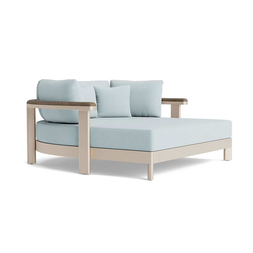 Luca daybed by Ann Marie Vering for Brown Jordan will spruce up your pool area